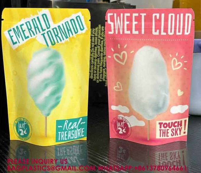 تغليف الحلويات الشاي البسكويت الألومنيوم الأوراق الورقية أكياس التعبئة الذاتية 5