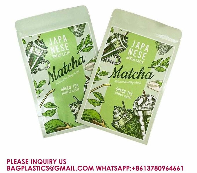 تغليف الحلويات الشاي البسكويت الألومنيوم الأوراق الورقية أكياس التعبئة الذاتية 2