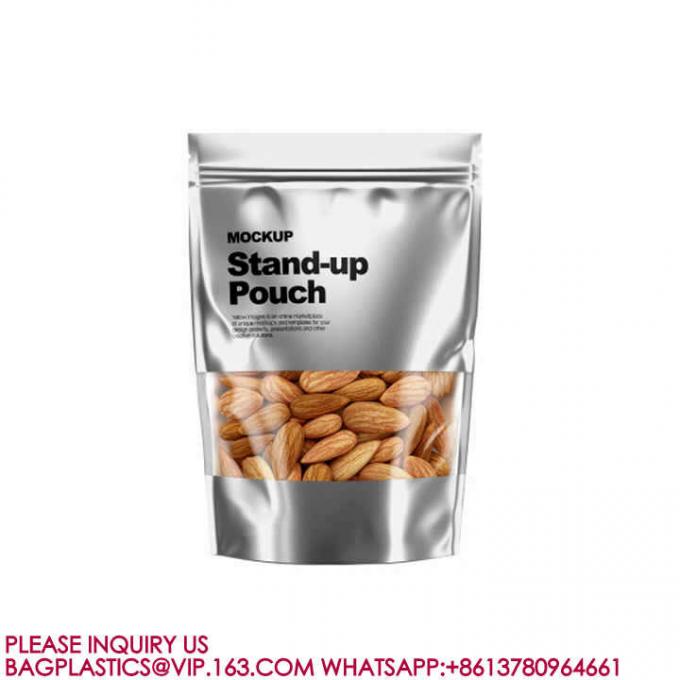 طباعة مخصصة أكياس طعام قابلة لإعادة الإغلاق قابلة لإعادة الاستخدام Ziplock Mylar Popcorn Packaging 0