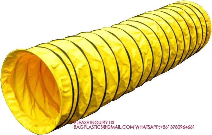 مادة PVC ضد الانزلاق نفق الذكاء الكلبي النفق الداعم بالأسلاك نفق تدريب الكلب 600mm 6
