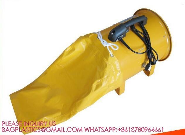 التهوية المساحات المحدودة المحدودة إمدادات الهواء 200mm 5m مقاوم للحريق PVC قناة الهواء المرنة 7