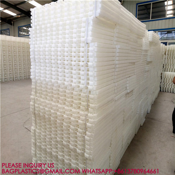 اللون الأخضر 40 * 27 سم الأرنب أرضية حديقة الدجاج البلاستيكية أرضية حديقة مزرعة الدواجن أرضية حديقة 2